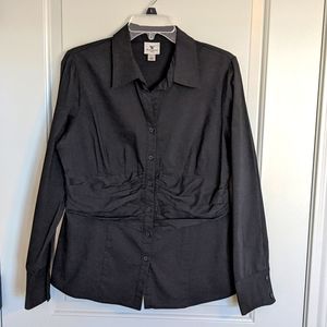 Black long sleeve Worthington blouse